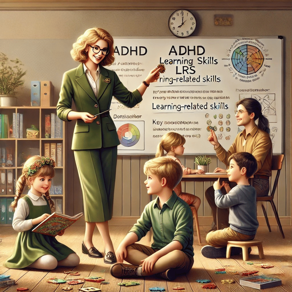 Kindern mit Anpassungsstörungen, ADHS und LRS
