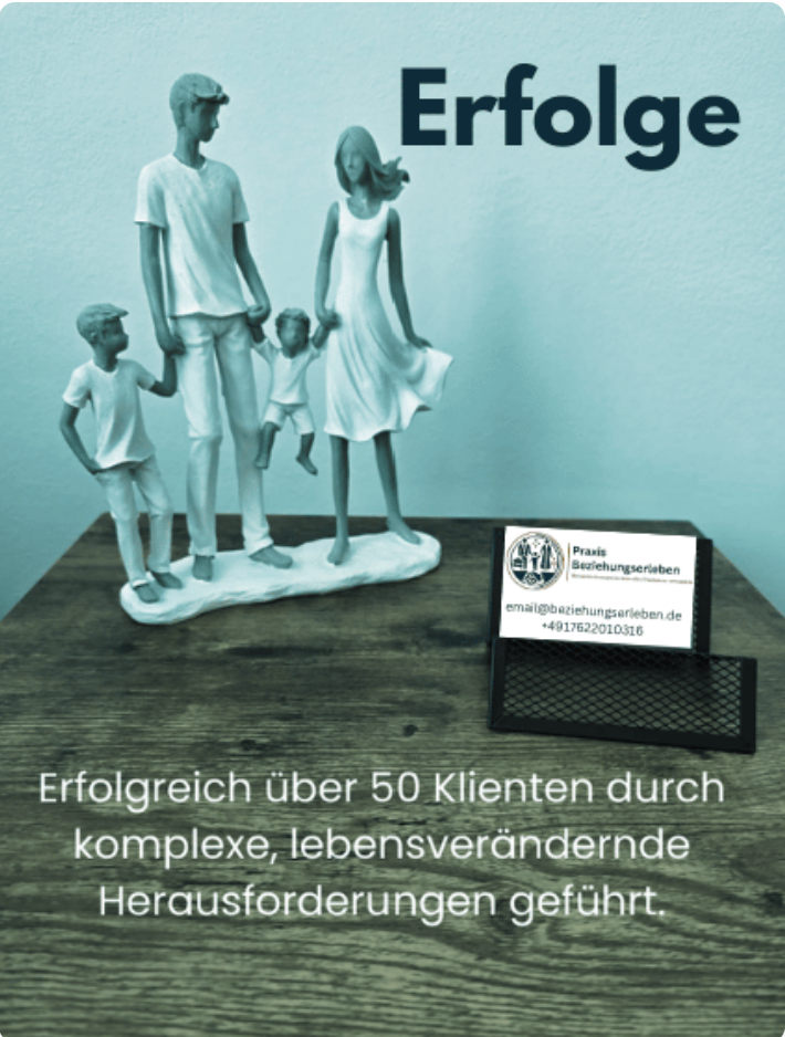Erfolge: Über 50 Klienten durch lebensverändernde Herausforderungen geführt